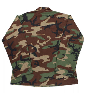 M81 Woodland Camo 100% Cotton Rip-Stop BDU Jacket PROPPER