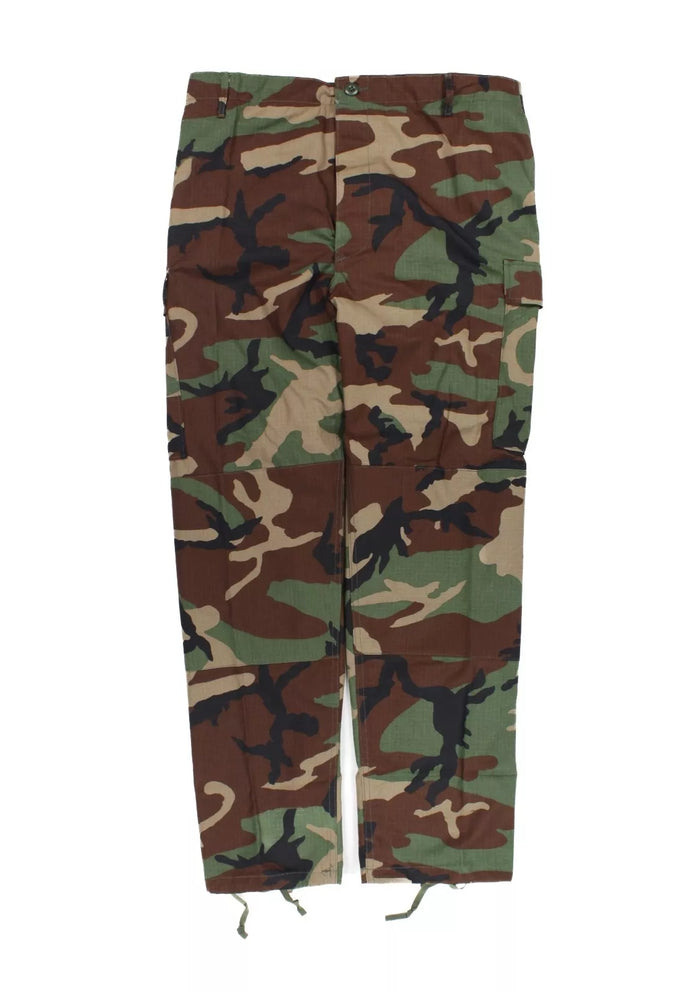 M81 Woodland Camo 100% Cotton Rip-Stop BDU Pants PROPPER