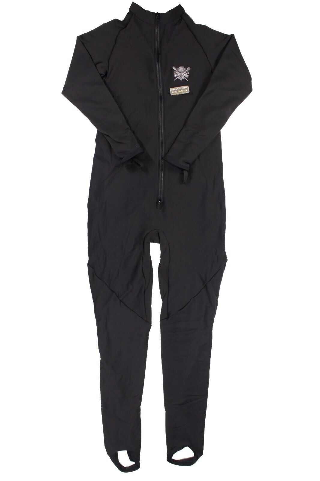 Scuba Whites Fleece Lined Black Zip-up Under suit Size Small NEW