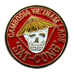 Vietnam Cambodia, Vietnam, Laos 'Sat-Cong' Pin