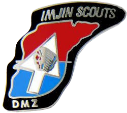 Army 2nd Infantry Division Imjin Scouts (Korean DMZ School) Insignia Pin