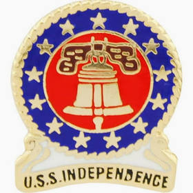 USS Independence CV-62 Aircraft Carrier Pin