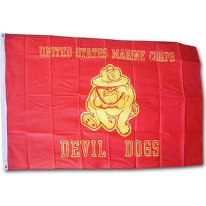 United States Marine Corps Devil Dog Flag 3' x 5'