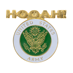 United States Hooah Army Pin