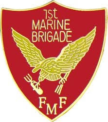 USMC 1st Marine Brigade FMF Insignia Pin