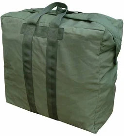 U.S. Military Original OD Green Nylon Flyer's Kit Bag