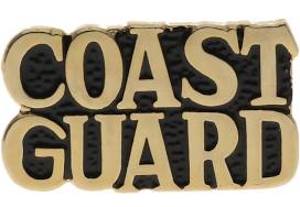 USCG Coast Guard Script Pin