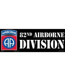 82nd. Airborne Division Bumper Sticker