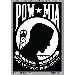 POW*MIA You Are Not Forgotten Sticker