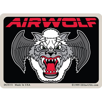 USAF Airwolf Sticker