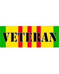 Vietnam War Veteran Bumper Sticker