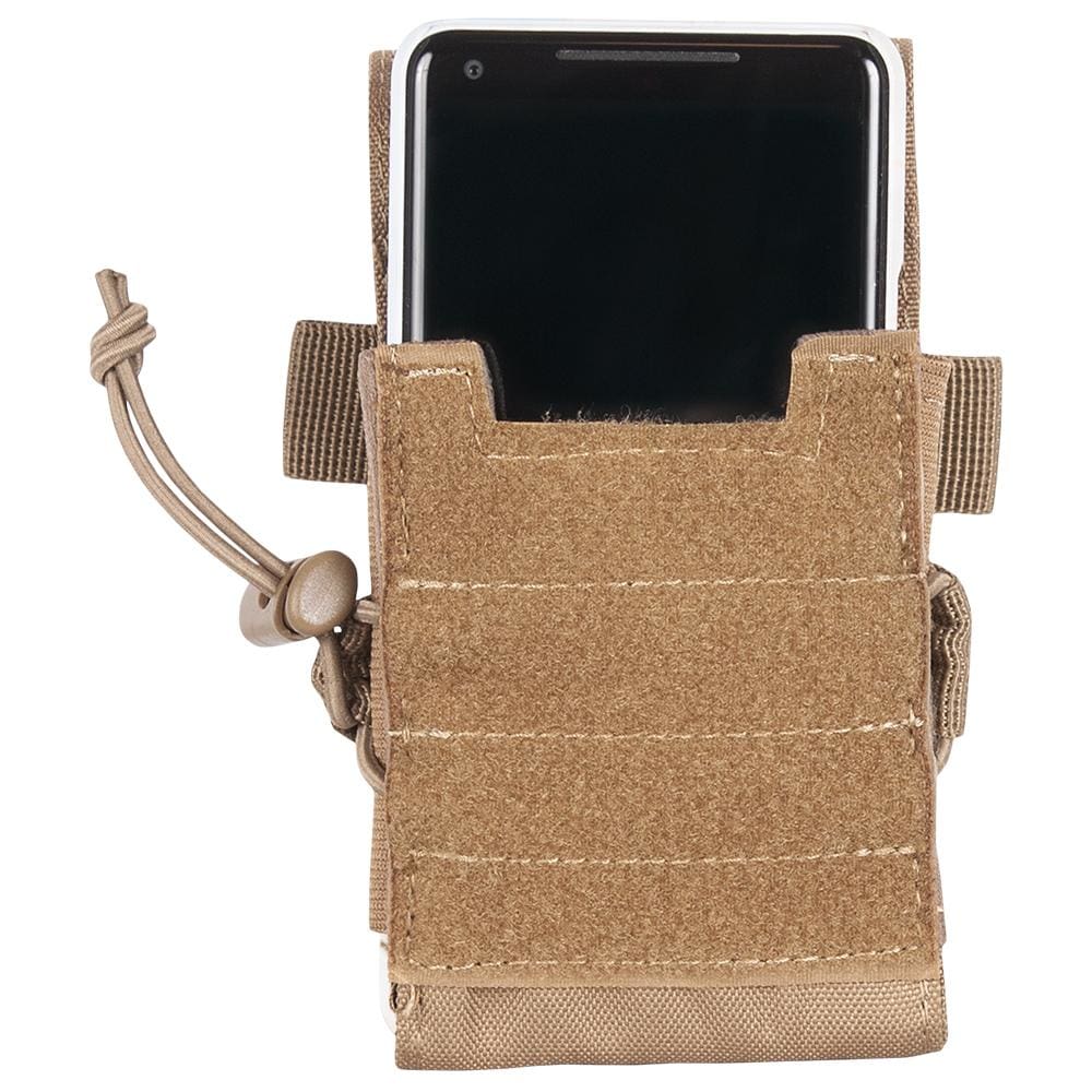 Black Tactical MOLLE Cell Phone Pouch – GRANDPOPSARMYNAVY