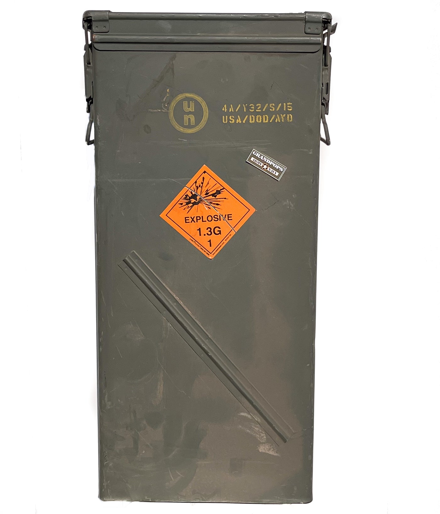 Military Ammo Can Storage Box - OD Green - MK2 MOD 0 982440 - Renewed