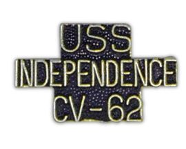 USS Independence CV-62 Pin