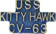 USS Kitty Hawk CV-63 Pin