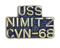 USS Nimitz CVN-68 Pin