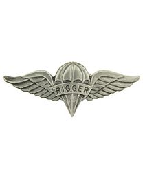 Army Paratrooper Rigger Wings Pin