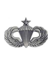Army Senior Paratrooper Wings Insignia Pin (PEWTER)