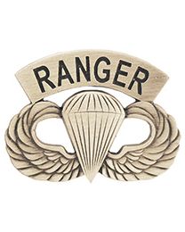 Army Ranger Paratrooper Wings Insignia Pin