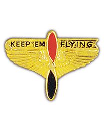 WWII Keep'Em Flying Pin