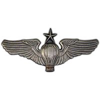 USAF Senior Balloon Pilot Aviator Wings Badge Pin