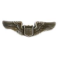 USAF Basic Pilot Aviator Wings Badge Pin