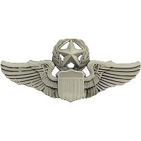 USAF Master Pilot Aviator Wings Badge Pin