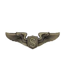 USAF Service Pilot Wing Aviator Wings Badge Pin