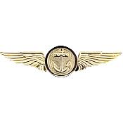 USN Observer/Navigator Aviator Wings Badge Pin