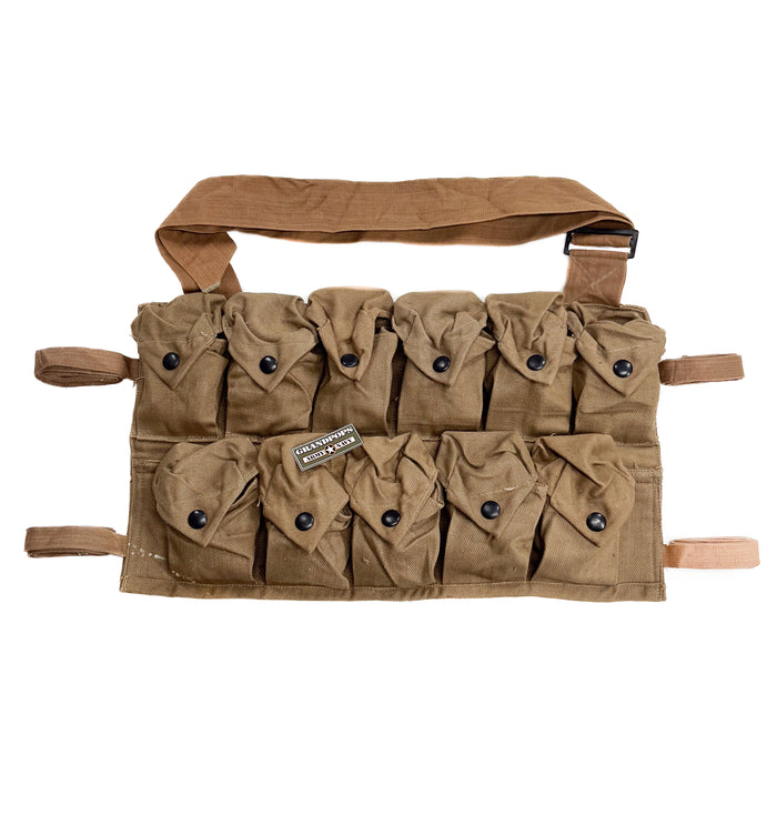 U.S. World War 1 Original Grenade /GP Bandolier Vest