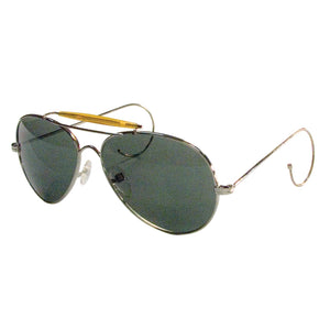 Classic Green Aviator Air Force Style Sunglasses