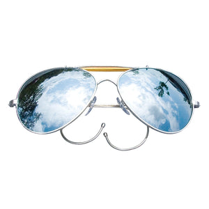 Classic Mirror Aviator Air Force Style Sunglasses