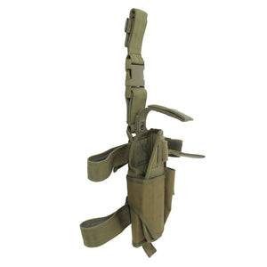 Olive Drab Deluxe Adjustable Universal Drop Leg Tactical Holster