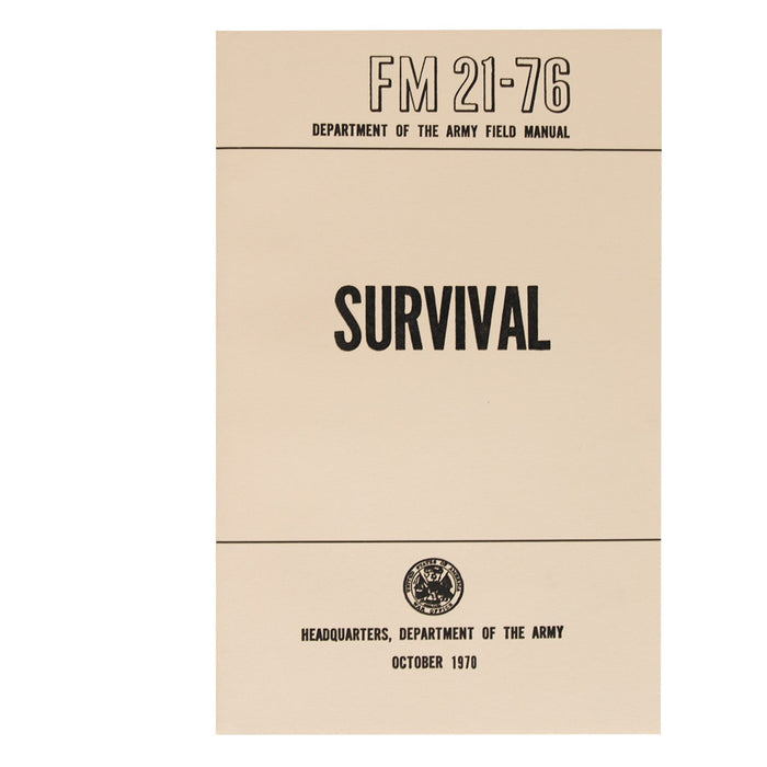 FM 21-76 Army Survival Field Manual NEW