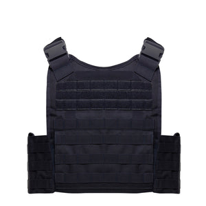 Black Lightweight MOLLE Plate Carrier Vest
