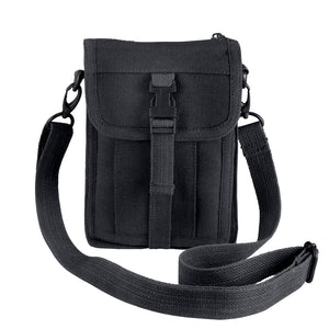 Black Canvas Travel Portfolio Bag