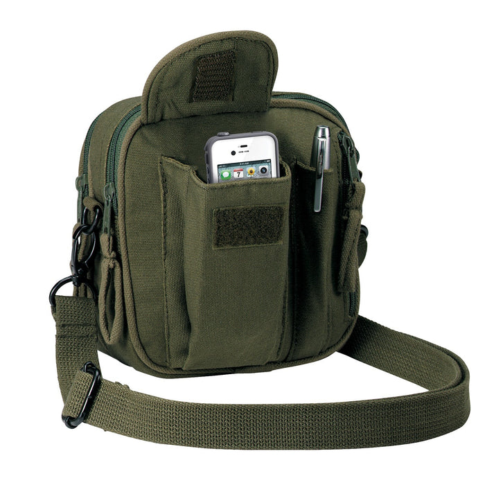 Olive Drab Canvas Organizer Bag