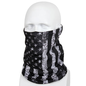 U.S. Flag Multi-Use Neck Gaiter and Face Covering Tactical Wrap