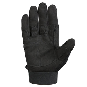 Black Lightweight Mechanic All Purpose Duty Gloves