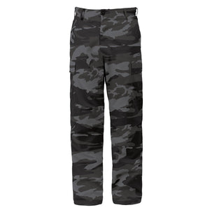 Black Camo Twill Tactical BDU Pants