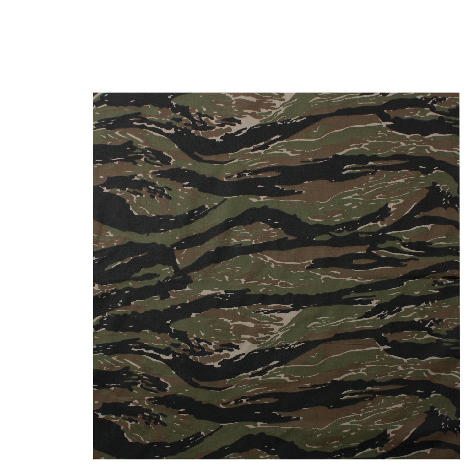 New Large Tri-Color Desert Camo- Military Jumbo Bandana 27 In. X 27 In.