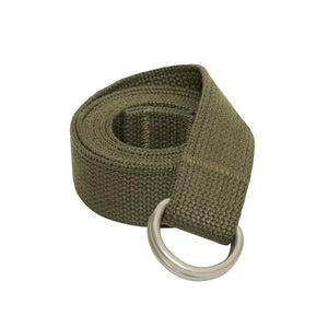 D-Ring Classic Military Canvas Uniform Web Belt