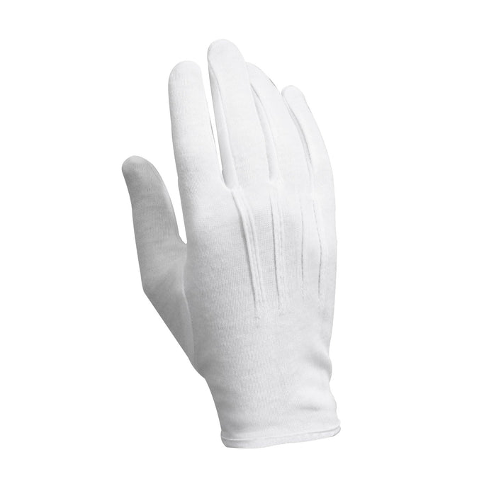 White Military Parade Gloves 100% Cotton