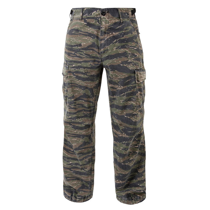 Vietnam War Tiger Stripe Rip-Stop Jungle Fatigue Pants Reproduction