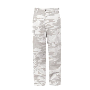 White Camo Twill Tactical BDU Pants