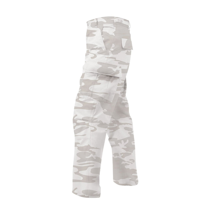 White Camo Twill Tactical BDU Pants