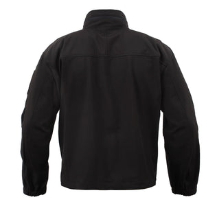 Black Covert Ops Lightweight Soft Shell Jacket