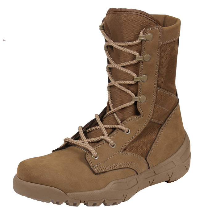 AR 670-1 Coyote Brown Waterproof V-Max Lightweight Tactical Boot