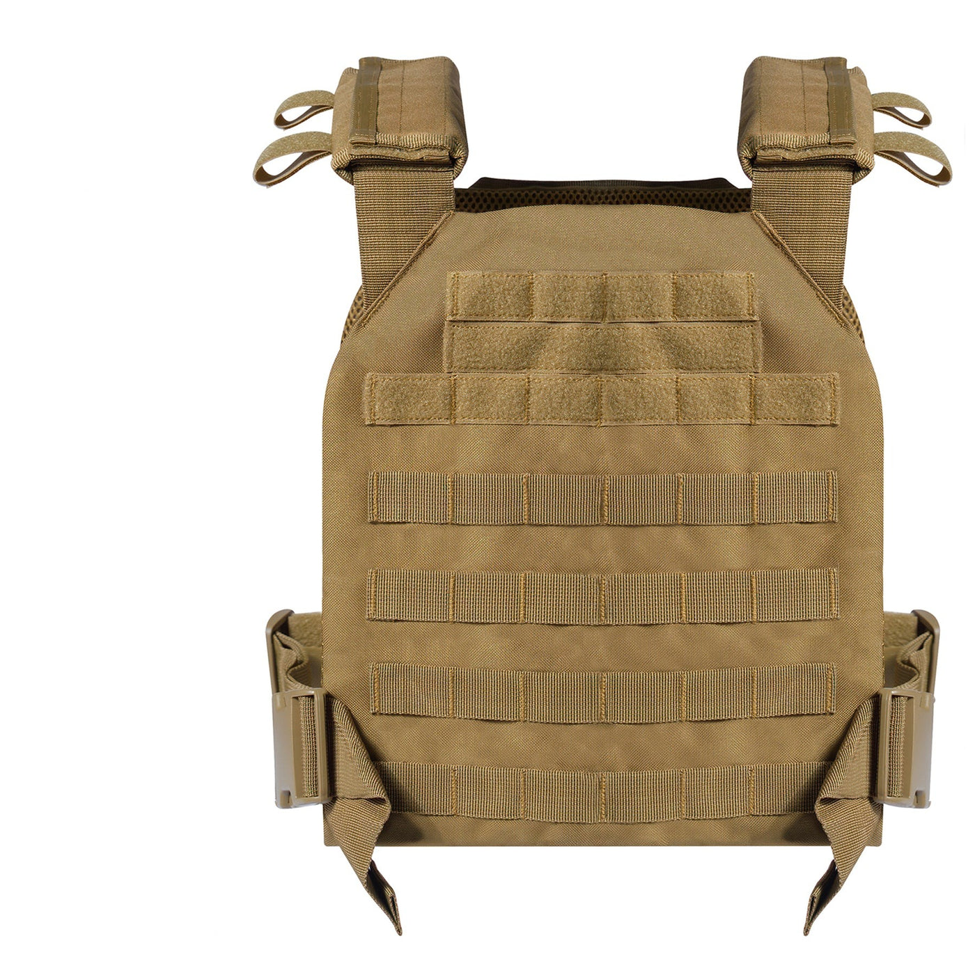 Coyote Brown Lightweight MOLLE Plate Carrier Vest – GRANDPOPSARMYNAVY
