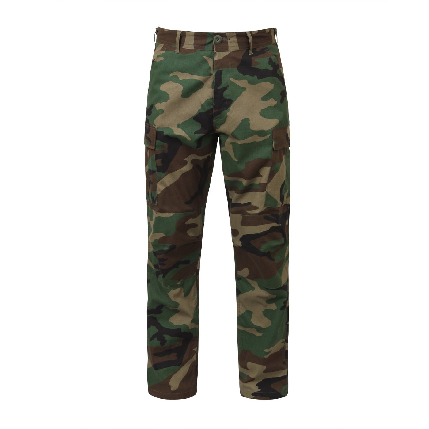 Woodland Camo Rip-Stop Tactical BDU Pants – GRANDPOPSARMYNAVY